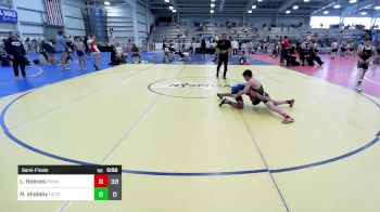 90 lbs Semifinal - Lucas Reeves, POWA vs Nadir Shalaby, Team Gotcha