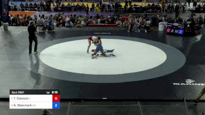 140 lbs Cons 8 #1 - Taylor Dawson, IL vs Annelise Obermark, MO