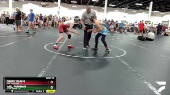 110 lbs Round 4 (8 Team) - Will Farnham, Team Smash vs Brody Reams, Mat Troopers