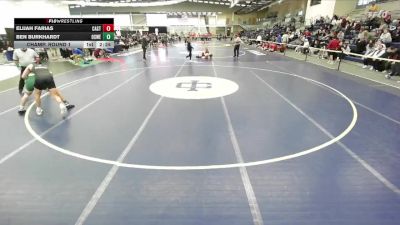 141 lbs Champ. Round 1 - Elijah Farias, Castleton vs Ben Burkhardt, Oswego State