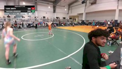 92 lbs Round 5 - Raygan Johnson, Midway Youth Wrestling Club vs Gael Smith, Dead Shot Wrestling Club