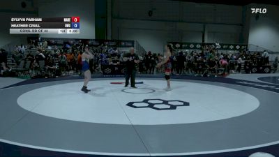 50 kg Cons. Rd Of 32 - Sylvyn Parham, Mat Return vs Heather Crull, Bearcat Wrestling Club