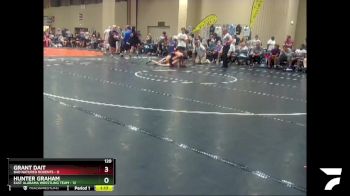 120 lbs Round 3 (6 Team) - Grant Dait, Bad Natured Rodents vs Hunter Graham, East Alabama Wrestling Team