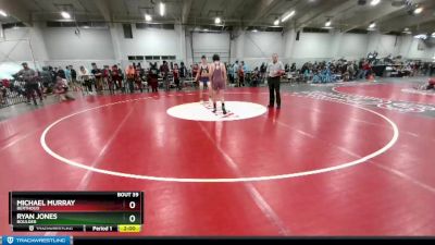 120 lbs Champ. Round 1 - Michael Murray, Berthoud vs Ryan Jones, Boulder