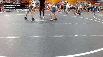 105 lbs Semifinal - Nicholas Nordstrom, Cobra Wrestling Club vs Hudson Griebe, Cobra Wrestling Club