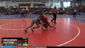 172 lbs Round 2 (3 Team) - Anthony Giordano, Shoreham-Wading River HS vs Nikolai Penree, Central Valley Academy