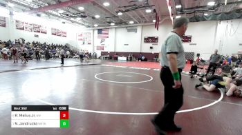 190 lbs Consi Of 8 #2 - Russell Melius Jr., Northwestern vs Nicholas Jandrucko, Weston