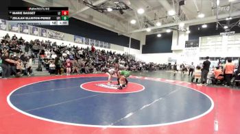 130 lbs Cons. Round 1 - Marie Basset, La Canada vs Zelilah Elliston-Perez, Upland