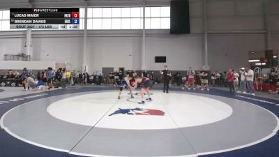 175 lbs Champ. Rd Of 16 - Lucas Maier, Patton Trained vs Brendan Davies, Eagle Club