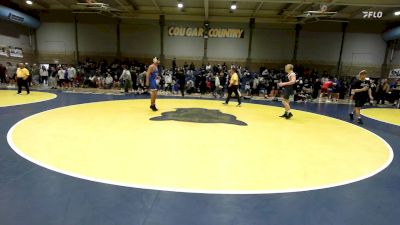 160 lbs Round Of 32 - Carlo Contino, Buchanan vs Logan Shaver, Meridian (ID)