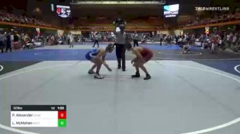 123 lbs Consi Of 8 #1 - Peyton Alexander, Camel Kids vs Landon McMahen, Matpac Wrestling ND