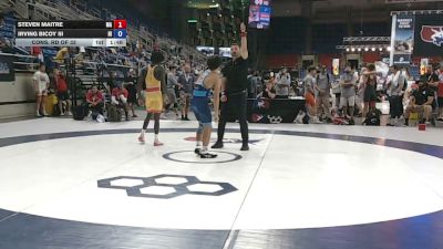 126 lbs Cons. Rd Of 32 - Steven Maitre, Massachusetts vs Irving Bicoy III, Hawaii