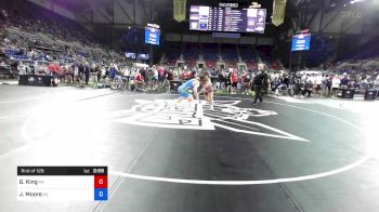 195 lbs Rnd Of 128 - Grant King, Arkansas vs Jackson Moore, Arizona