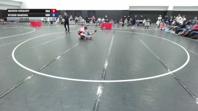 106 lbs Mason Enquist, Team Colorado FS vs Ryder Bareng, California Gold