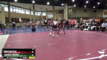 175 lbs Round 4 (6 Team) - Brian Battles, BHWC/ Florida Supreme vs Andrew Arinder, North Desoto Wrestling Academy