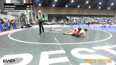 95 lbs Consi Of 16 #2 - Jacob Garcia, Bloodline Wrestling vs Ryan Nored, Wasco Wrestling