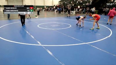 138 lbs Semifinal - Kash Schiltz, Next Level Training Academy vs Odin Anschutz, Plattsmouth