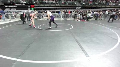 112 lbs Consi Of 16 #1 - Joseph Monto, Lakeland vs Logan Green, Old Bridge