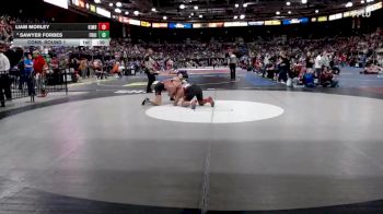 4A 190 lbs Cons. Round 1 - Liam Morley, Kimberly vs Sawyer Forbes, Fruitland
