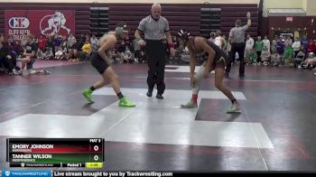 120 lbs Cons. Round 2 - Emory Johnson, Harrisburg vs Tanner Wilson, Independence