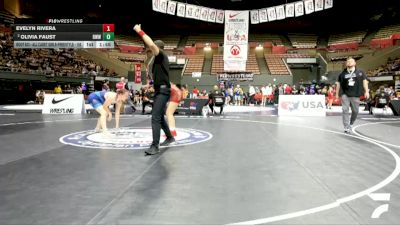 Semis - Evelyn Rivera vs Olivia Faust, Red Wave Wrestling