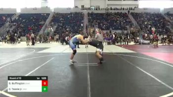 156 lbs Round Of 16 - Gage Buffington, Dove Creek Bulldogs vs Christopher Tsosie Jr., Ganado Wrestling Club