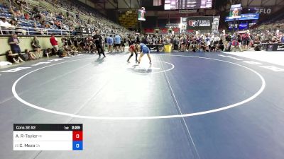 125 lbs Cons 32 #2 - Aminah Rusununguko-Taylor, IN vs Cynthia Meza, CA