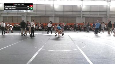 130 lbs Round 2 (6 Team) - Jake Shaffer, Dayton Bandits vs Josiah Jenkins, CP Wrestling