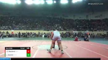 6A-285 lbs Semifinal - Christian Rowland, Mustang vs Jake Sexton, Deer Creek