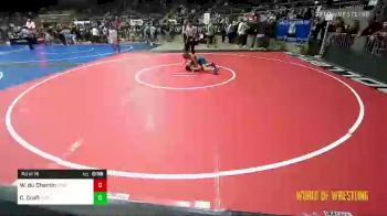 77 lbs Rd Of 16 - William Du Chemin, Ringers vs Cason Craft, Threestyle