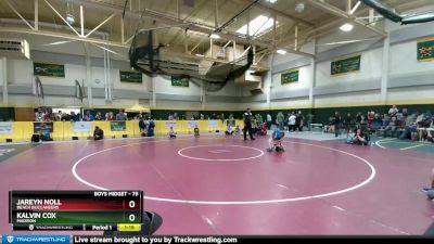 75 lbs Quarterfinal - Jareyn Noll, Beach Buccaneers vs Kalvin Cox, Madison