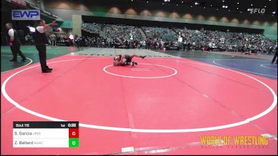 145 lbs Consi Of 32 #1 - Sebastian Garcia, Junipero Serra vs Zack Ballard, Motherlode Wrestling Club