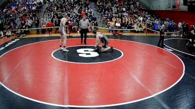 160 lbs Champ. Round 1 - Shane Yates, Bentworth Hs vs Dean Chalupiak, Ambridge Area Hs