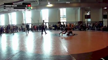 165 lbs Semifinal - Owen King, Great Bridge Wrestling Club vs Nathan Taylor, Team Cobra