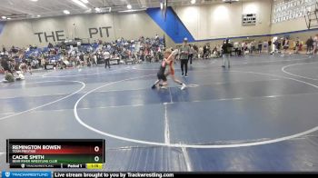 85 lbs Cons. Round 2 - Cache Smith, Bear River Wrestling Club vs Remington Bowen, Team Prestige