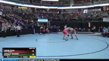 195 lbs Champ. Round 1 - Zayne Stam, Weld Central vs Ronald Wagner, Elizabeth