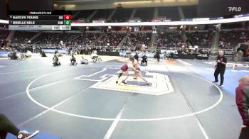 132 lbs Cons. Round 3 - Brielle Nels, Homer-3 vs Kaitlyn Young, Shenendehowa-2