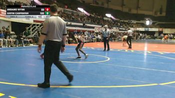 113 lbs Finals (2 Team) - Justin Carpenter, York vs Andamo Wynn, Denbigh