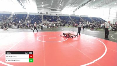 106 lbs Rr Rnd 3 - Michael Prieto, Riverside Rascals vs Kayson Mullenaux, War Wc