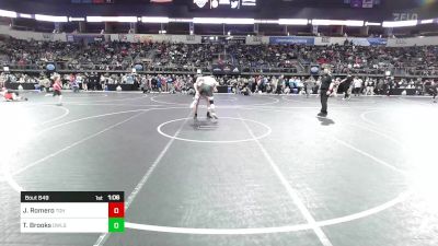 200 lbs Semifinal - Jesse Dane Romero, Team Grind House vs Tyler Brooks, Team Owls