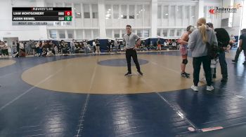 133 lbs Consi Of 16 #2 - Liam Montgomery, Unrostered vs Aiden Beimel, Clarion