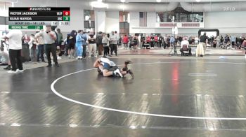 141 lbs Round Of 32 - Victor Jackson, Virginia Team Predator vs Elias Navida, North Carolina