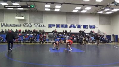 157 lbs Semifinal - Paul Anthony Johnson, Sierra College vs Roman Gutierrez, Fresno City College