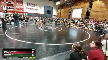 150 lbs 3rd Place Match - William Alt, Kelly Walsh vs Porter Merritt, Star Valley