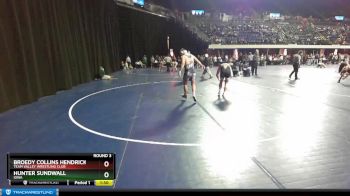 175 lbs Round 3 - Hunter Sundwall, Iowa vs Broedy Collins Hendricks, Team Valley Wrestling Club