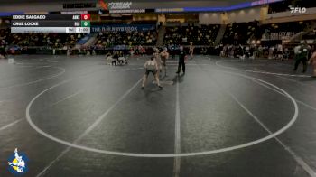 113 lbs Cons. Round 2 - Cruz Locke, Basehor-Linwood HS vs Eddie Salgado, Ankeny