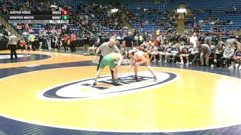 157 lbs Semis & 1st Wrestleback (8 Team) - Justus Heeg, New Lenox (Providence Catholic) vs Weston Neutz, Mahomet (M.-Seymour)
