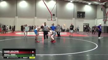 130 lbs Cons. Semi - Khalil Jones, Arab Youth Wrestling vs Daniel Holcomb, Piedmont Wrestling Club