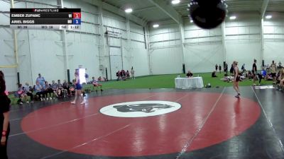 125 lbs Ember Zupanc, Wisconsin vs Ariel Biggs, Missouri