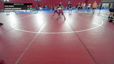 132 lbs Semis & Wb (16 Team) - Kyle Pasco, Batavia A vs Carsten Burkemper, FZ Wrestling Club A